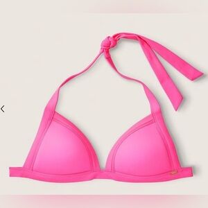 NWT Victoria's Secret Pink Push-Up Triangle Bikini Top